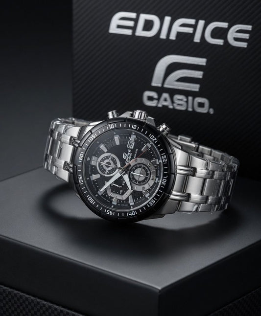 Casio Edifice EF-539D-1AV sliver and black 1:1 quality