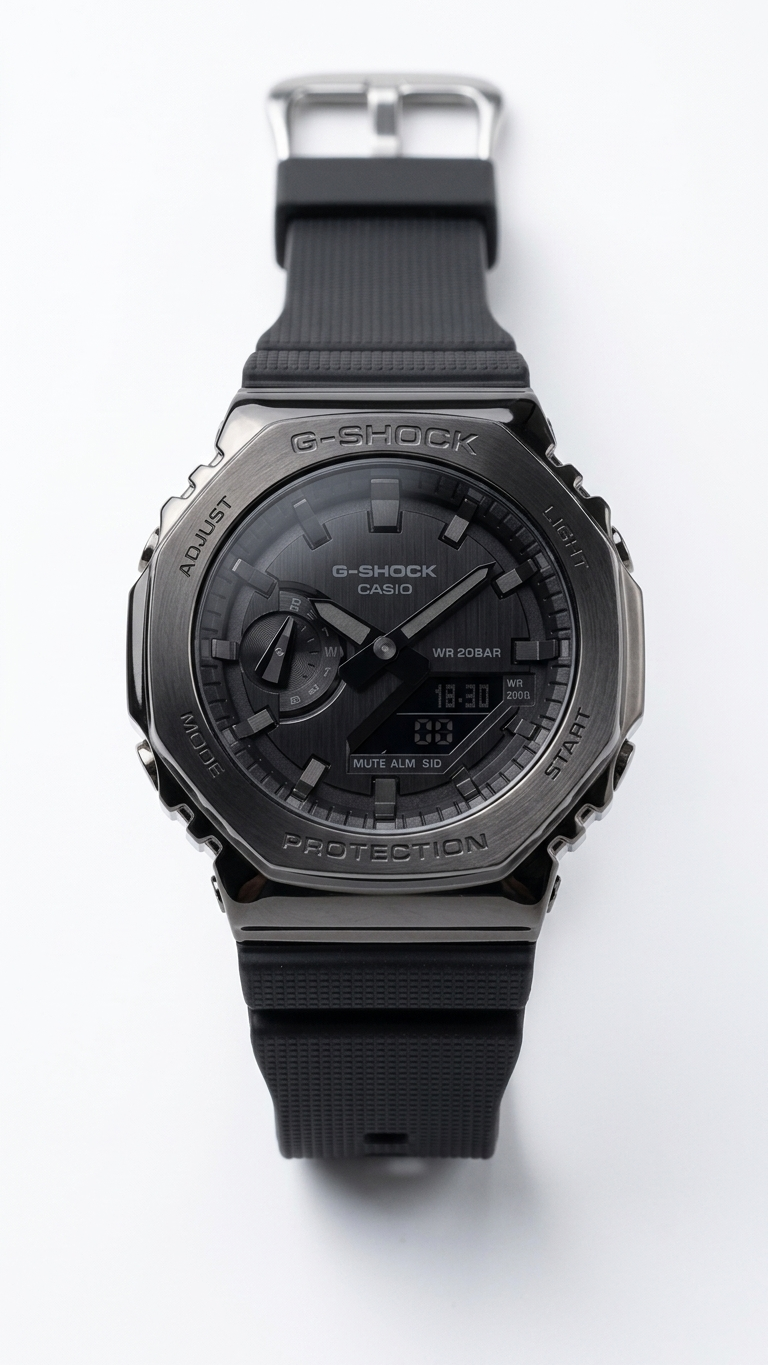 Metal -GM1159 | Metal Dial- Black | 1:1 Quality