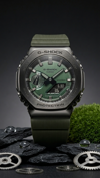 GM- 2160 | Metal Dial | 1:1 Quality|GREEN