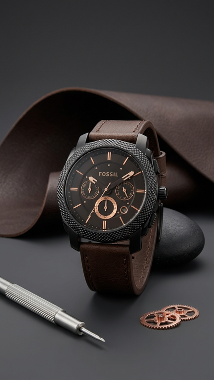 FS4656 Brown Leather Strap| 1:1 Quality