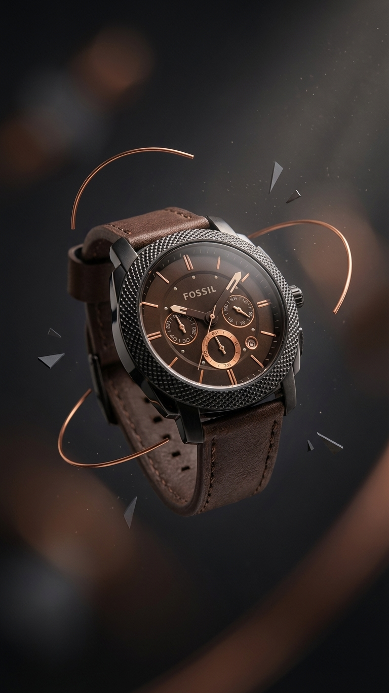 FS4656 Brown Leather Strap| 1:1 Quality