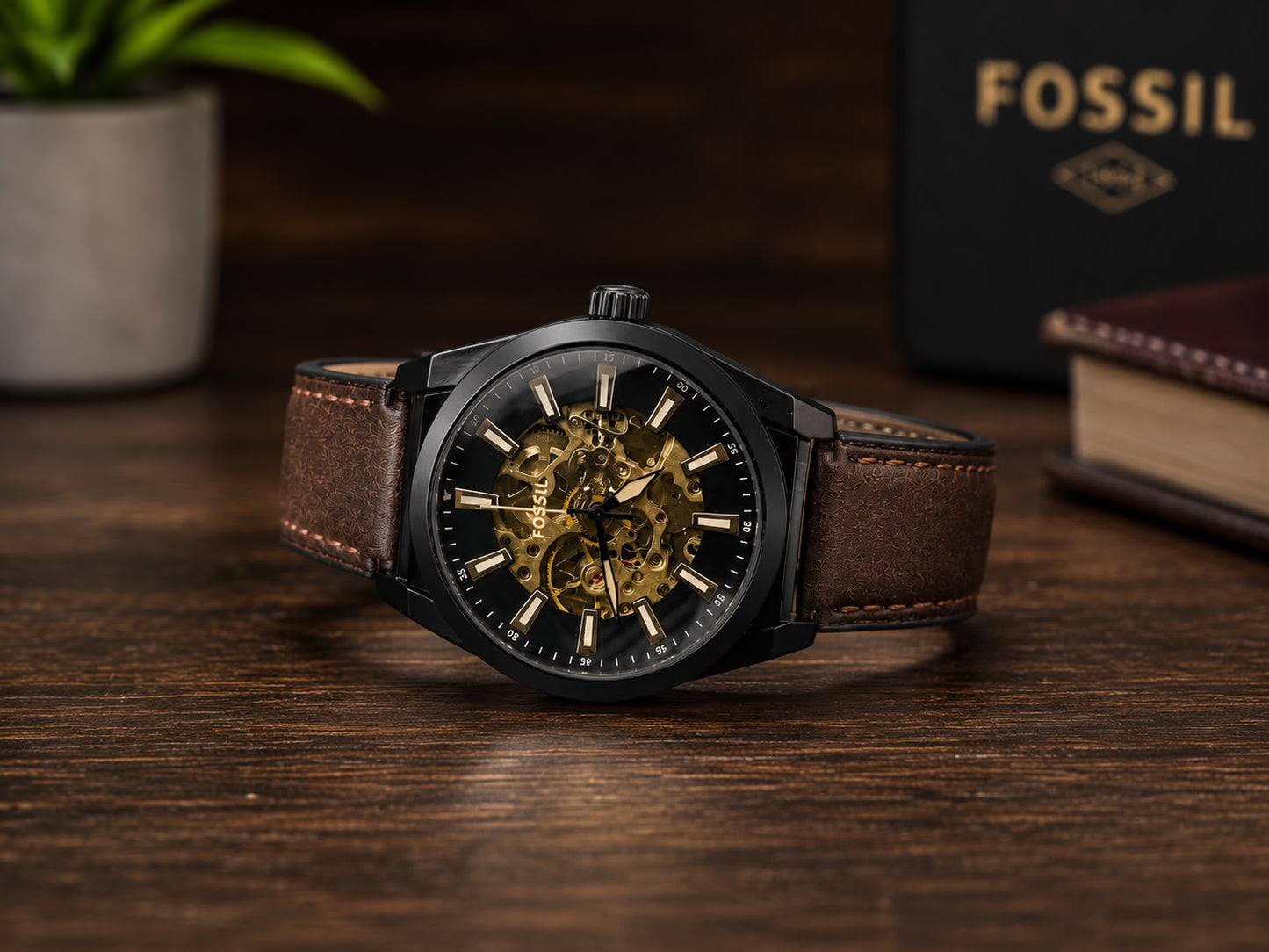 Fossil Everett Automatic Men's Watch 1||1 quality