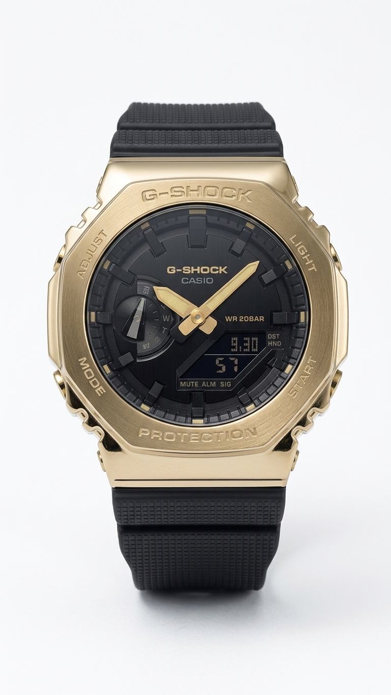 | GM- 2160 | Metal Dial | 1:1 Quality|GOLD