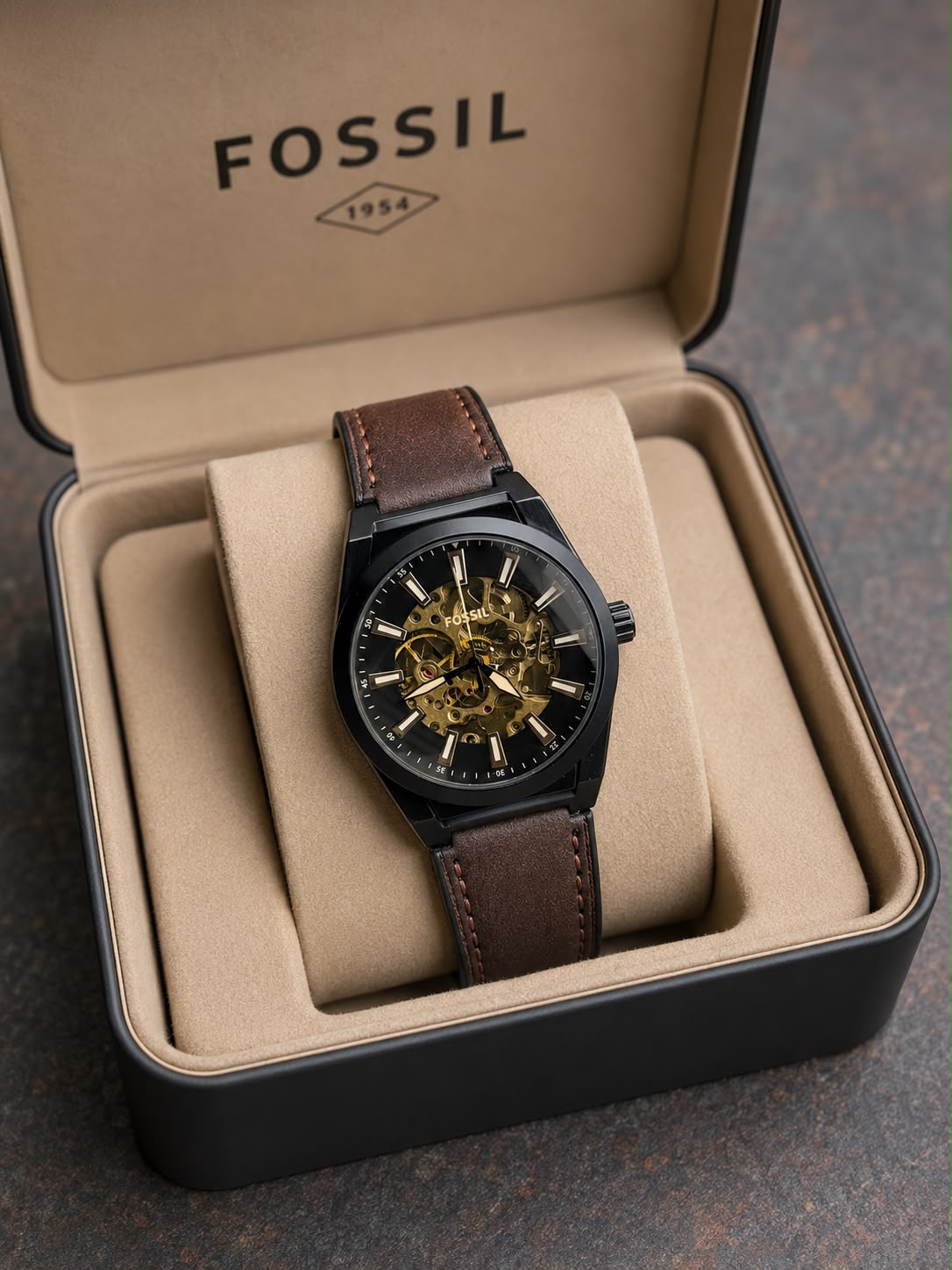 Fossil Everett Automatic Men's Watch 1||1 quality