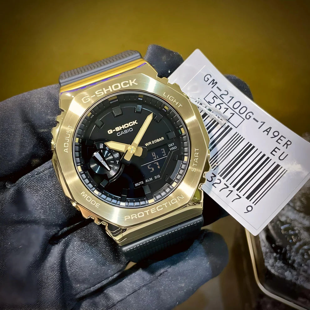 | GM- 2160 | Metal Dial | 1:1 Quality|GOLD