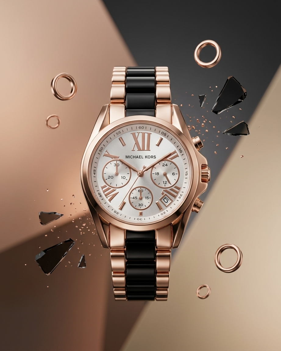 MK | WM05| Women's Watch | 1:1 Quality- BLACK