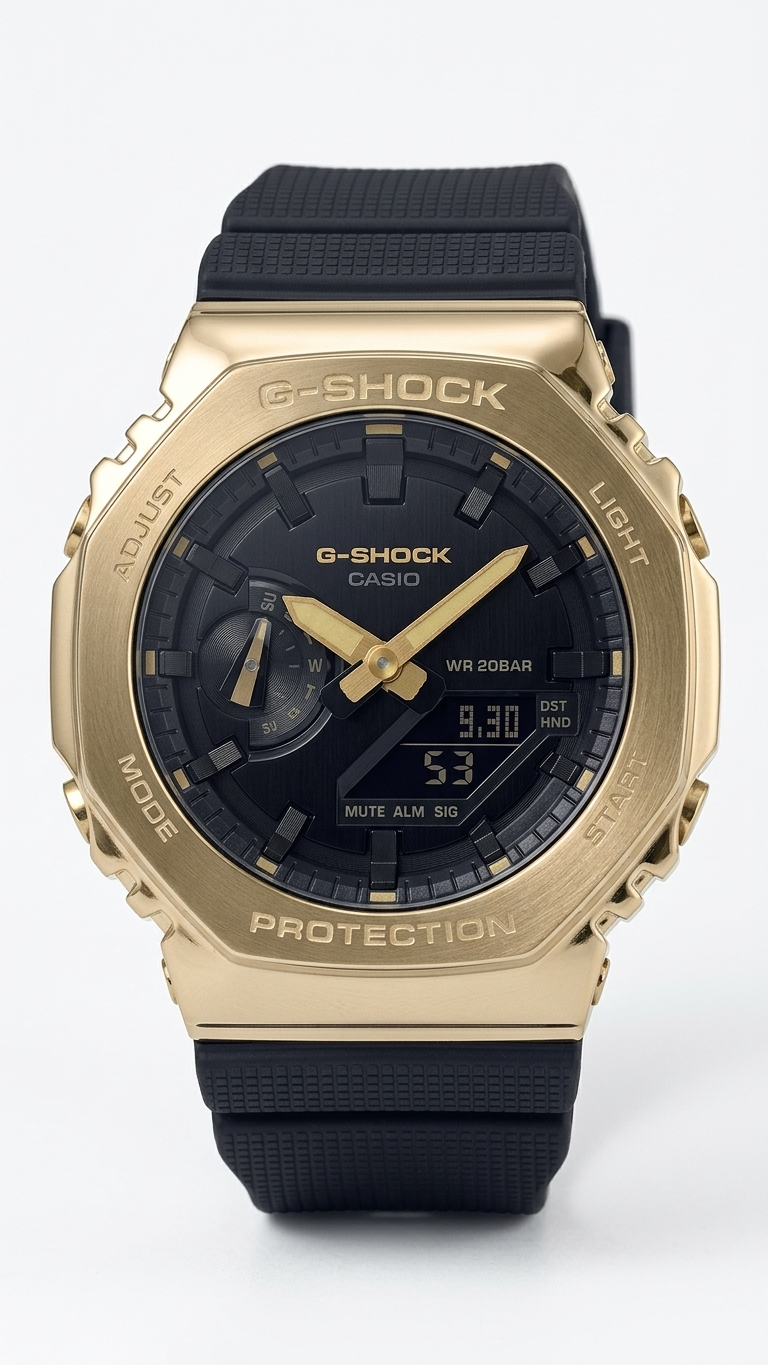 | GM- 2160 | Metal Dial | 1:1 Quality|GOLD